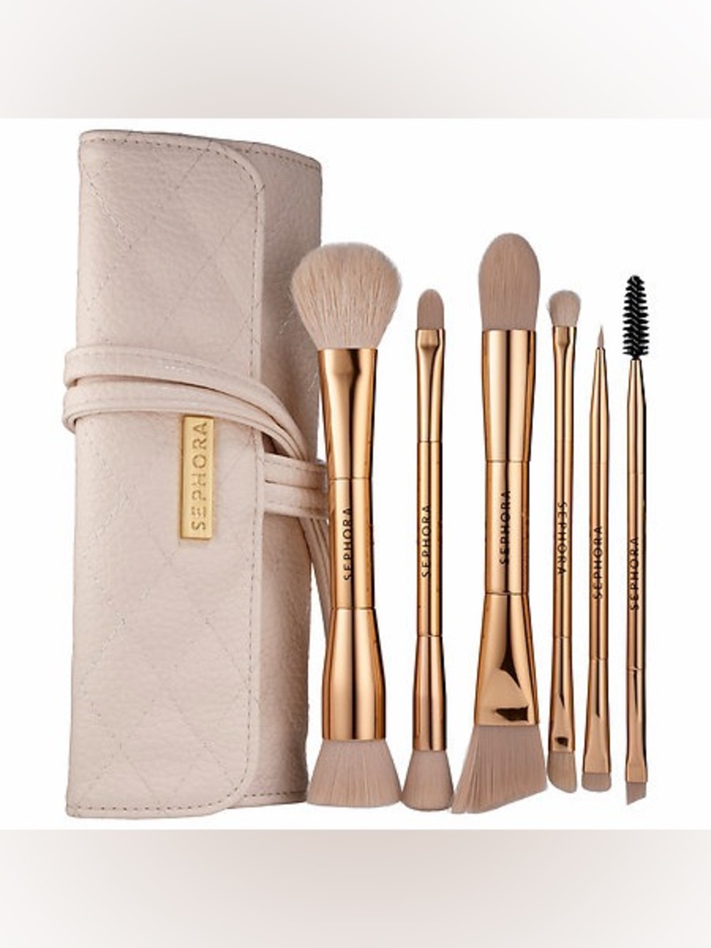 SEPHORA Rose Gold Makeup Brush Set